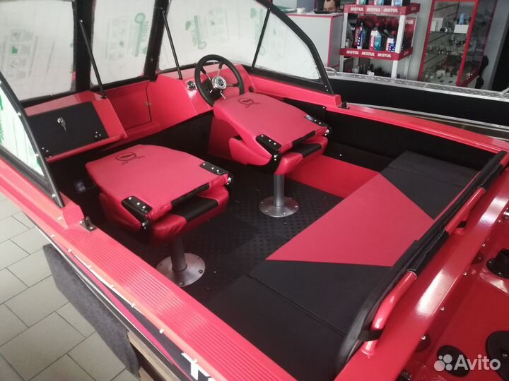 Моторная лодка Триера 390 Fish новая