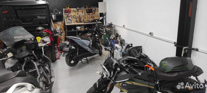 Ремонт / обслуживание электромотоциклов, скутеров