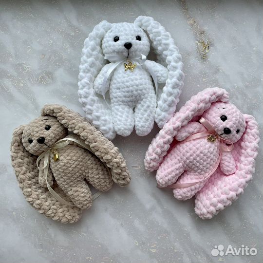 Мягкая игрушка заяц