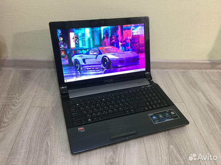 Ноутбук Asus 4 ядра/ 4 Гб/ SSD 256 Гб/ HD6720 2Гб