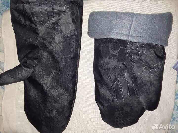 Рукавицы для рыбаков. Длинные. Теплые