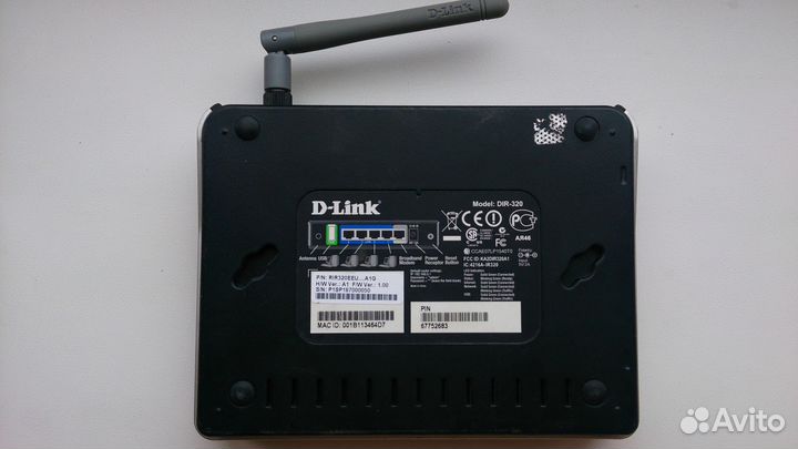 Wi- FI роутер Dlink dir 320 и свич