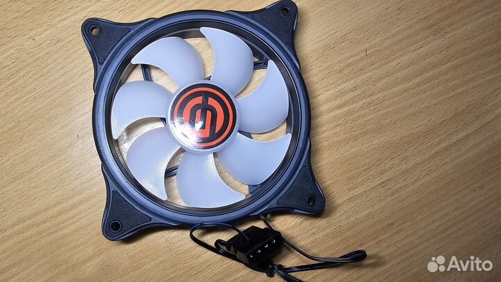 Вентилятор Ginzzu frgb 12LC4 для корпуса пк, 120 м