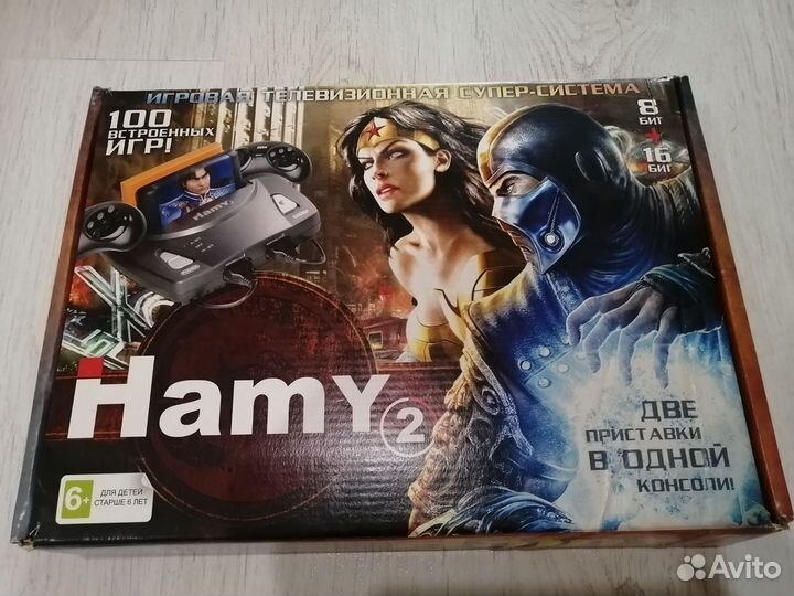Игровая приставка Hamy 8+16 бит