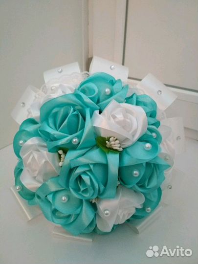 Оформление свадебных букетов