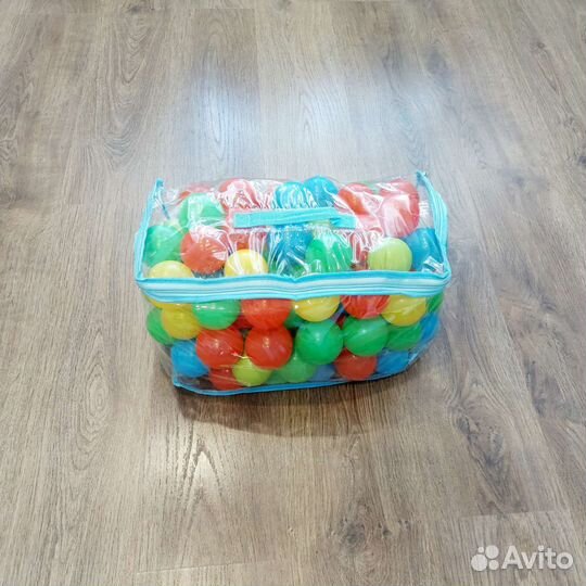 Шарики для сухого бассейна 100 штук