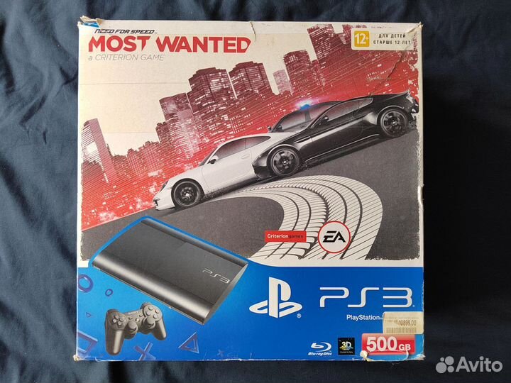 Приставка ps3 super slim прошитая Sony PlayStation