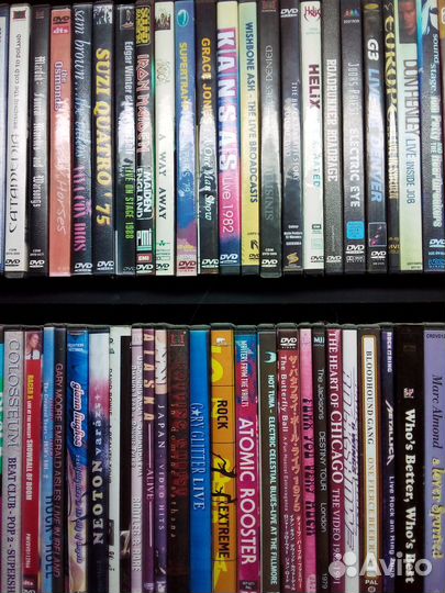 Музыкальные DVD продажа