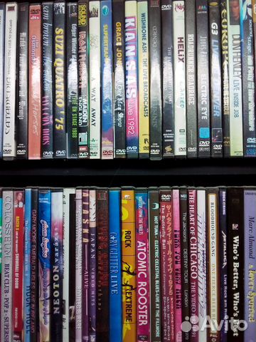 Музыкальные DVD продажа