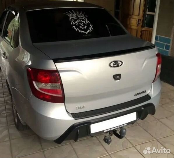 Диффузор заднего бампера Лада Гранта