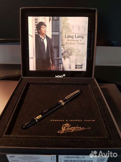 Montblanc перьевая ручка