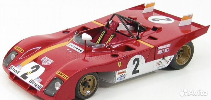 Ferrari 312PB N 2 winner daytona 1/18 GMP