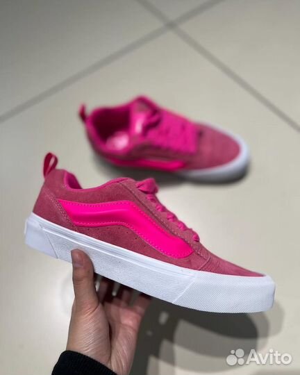 Vans Knu Skool Pink розовые