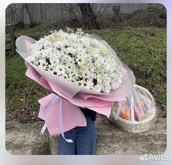 Букеты из ромашек