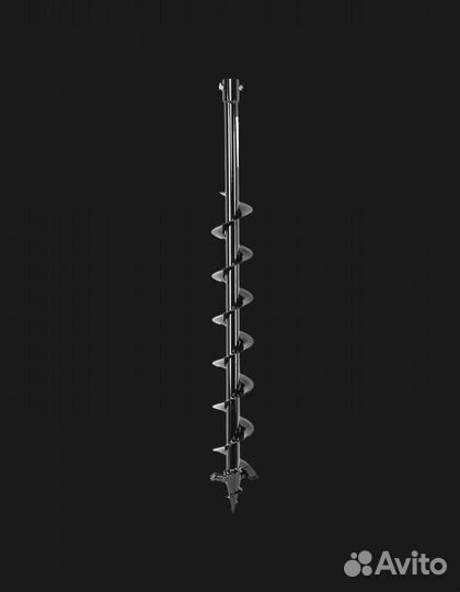 Шнек для грунта Denzel ER-80, съемный нож