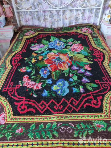 Скатерть антикварная, покрывало