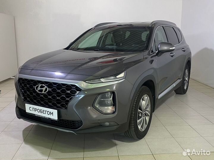 Hyundai Santa Fe 2.4 AT, 2019, 142 000 км