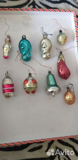 Елочные игрушки СССР