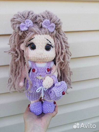 Вязаная кукла, игрушки крючком для детей