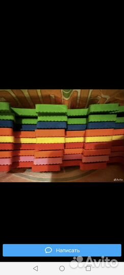 Детский коврик для ползания пазл