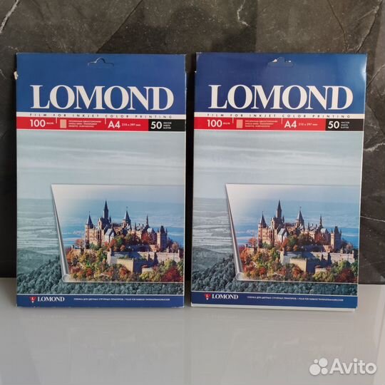 Lomond Полиэстеровая прозрачная пленка