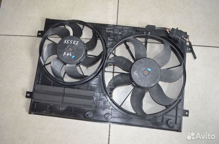 Вентилятор охлаждения Pasat B6 Тигуан Passat CC