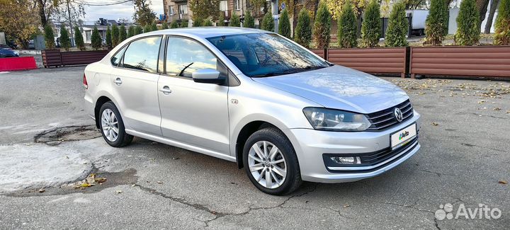 Volkswagen Polo 1.6 AT, 2016, 122 000 км