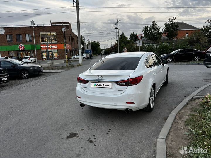 Mazda 6 2.5 AT, 2014, 191 000 км