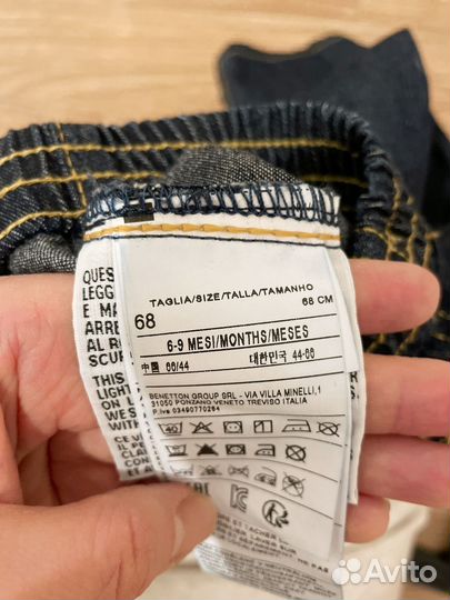 Джинсы детские Benetton