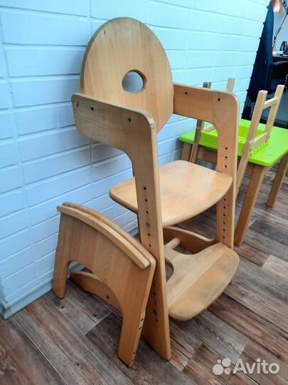 Детский растущий стул