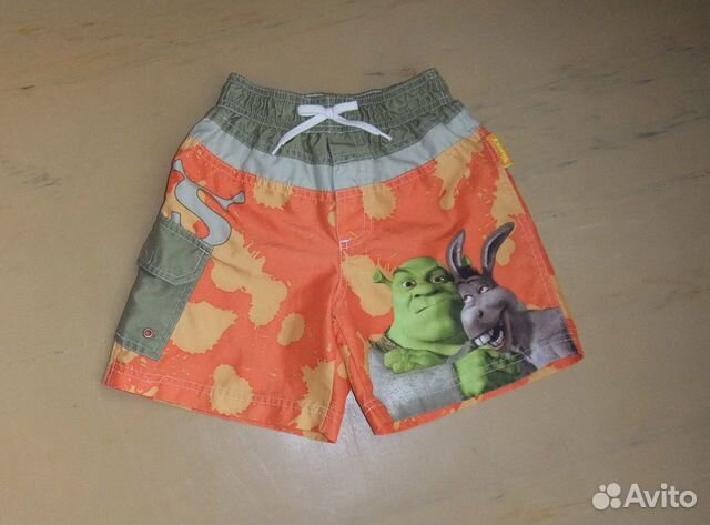 Яркие шорты. На рост 110-116