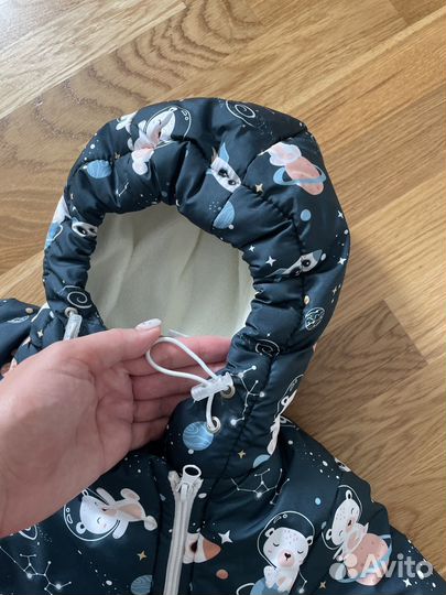 Комбинезон зимний 62-68-74