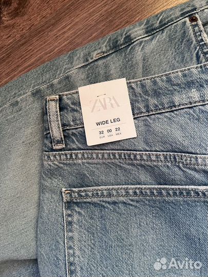 Джинсы zara 38