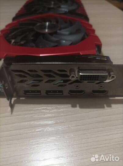 Видеокарта rx 470 msi gaming x 4Gb