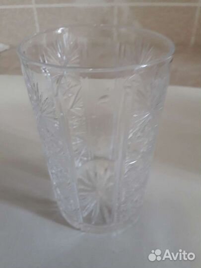 Хрустальные стаканы