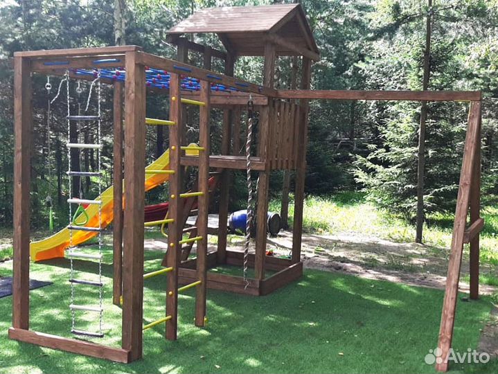 Детский игровой комплекс. Доставка и установка