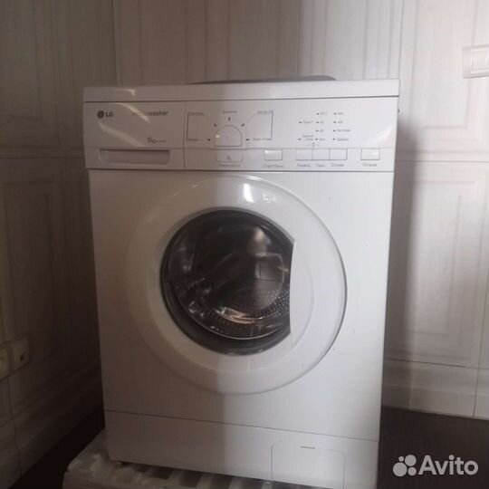 Стиральная машина бу lg 5 кг