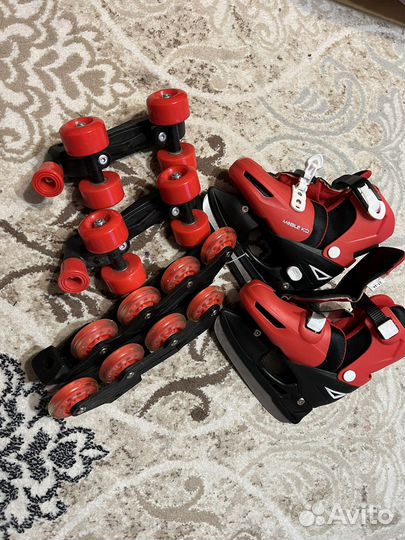 Роликовые коньки детские новые