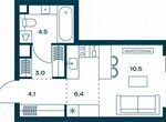 Квартира-студия, 28,5 м², 2/29 эт.