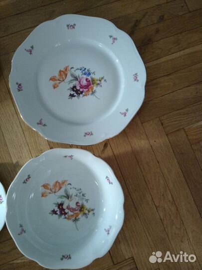 Чешский обеденный сервиз