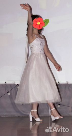 Свадебное платье, платье на выпускной 40