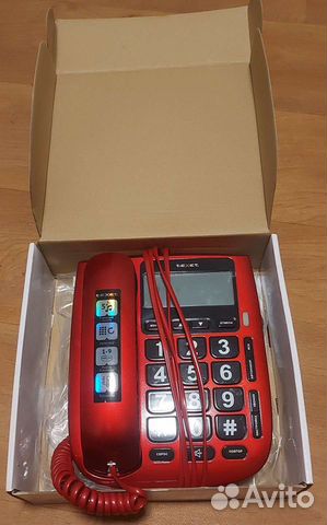 Стационарный ретро телефон Textel