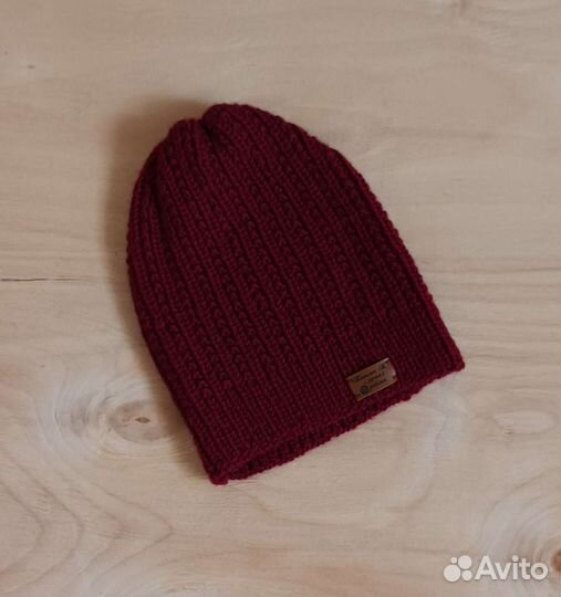 Шапка женская вязаная ручная работа