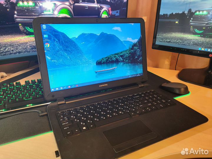 Ноутбук HP Compaq Intel 2 ядра/4GB/SSD + HDD