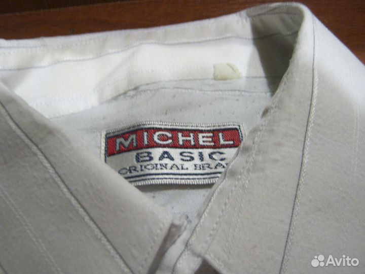 Мужская рубашка michel basic original р50