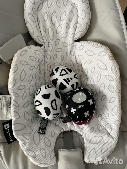 4moms MamaRoo new серебро электрокачели