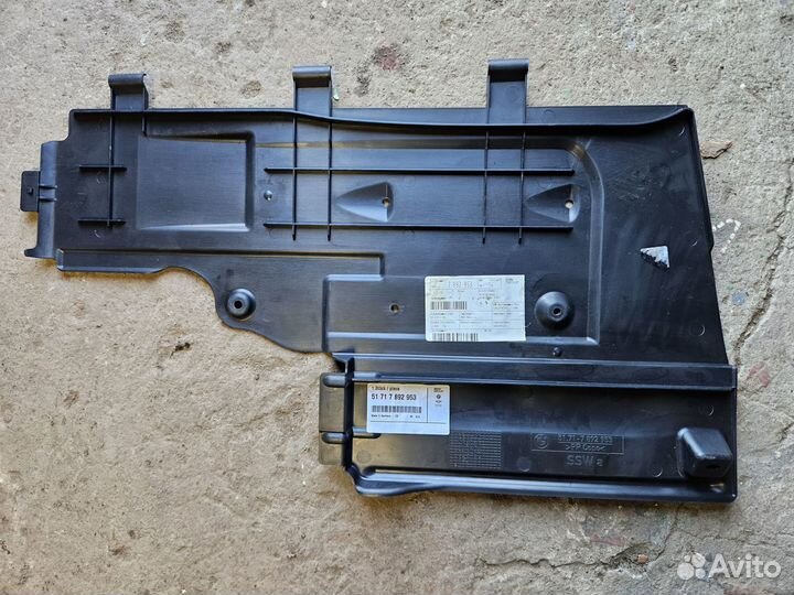 BMW E46 облицовка топливного фильтра