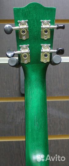 Укулеле сопрано, цвет зеленый Kaimana UK-21 sgrm