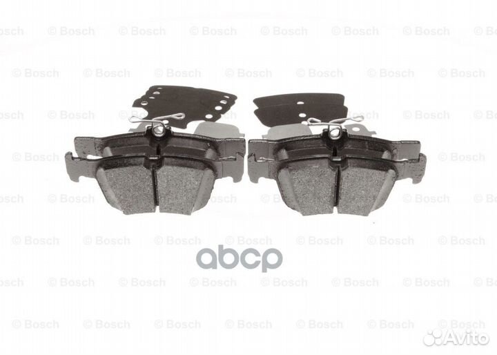 Колодки тормозные дисковые зад 0986494839 B