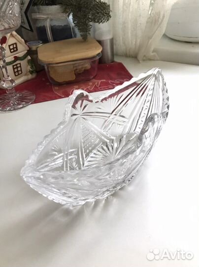 Хрустальные вазы конфетницы СССР